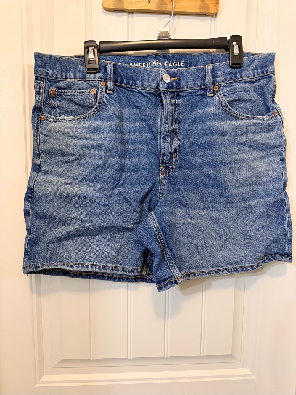 American Eagle Outfitters Classic Blue Denim Jean Shorts